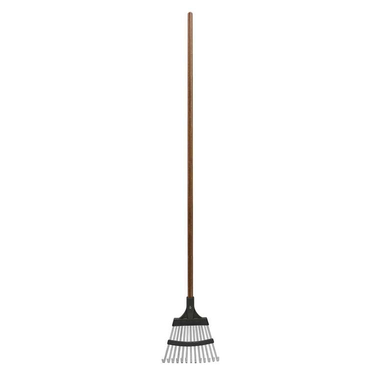 13 Tine 10" Flex Rake - Mini Hand Rake for Garden Beds