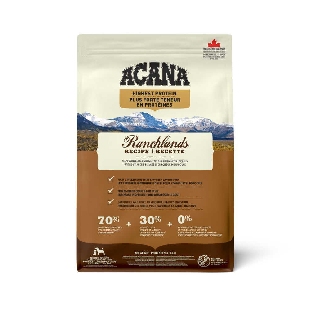 ACANA™ Dog - Highest Protein, Ranchlands™