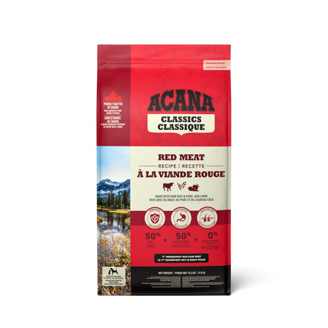 ACANA Classics Red Meat Recipe Front 14.5kg Canada.tif