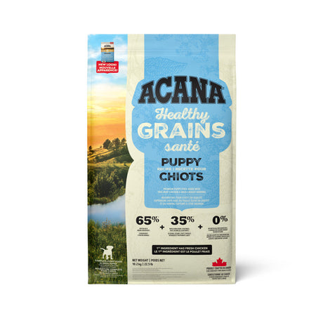 ACANA Healthy Grains Puppy Front 10.2kg Canada.tif