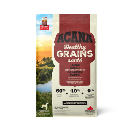 ACANA Healthy Grains Lard Breed Front 10.2kg Canada.tif