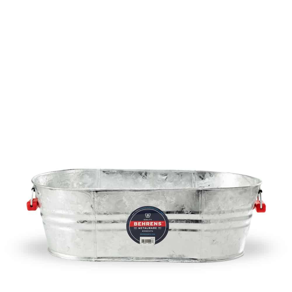 Behren's 2 Gal Oval Wash Tub