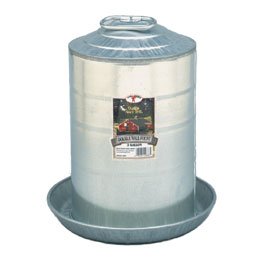 Little Giant Double Wall Galvanized Poultry Fountains