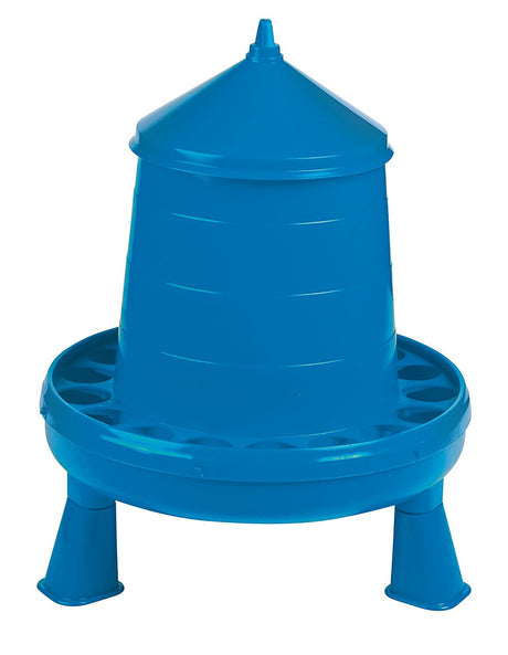 Little Giant Double-Tuf Plastic Poultry Feeder with Legs