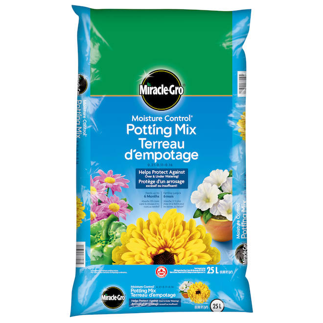 Miracle-Gro Moisture Control Potting Mix 25L | Container Soil