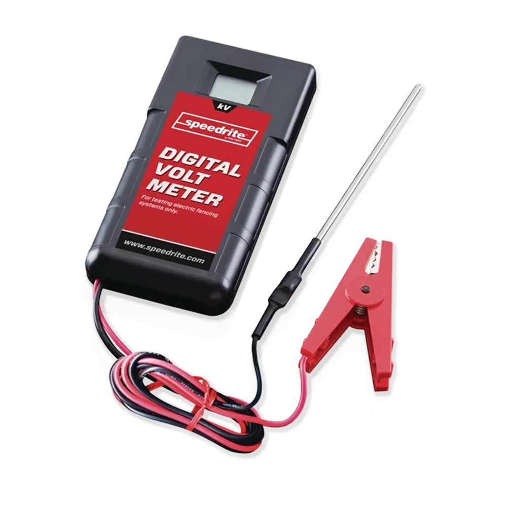 Electric Fence Tester | Digital Volt Meter | 9 Volt | Speedrite