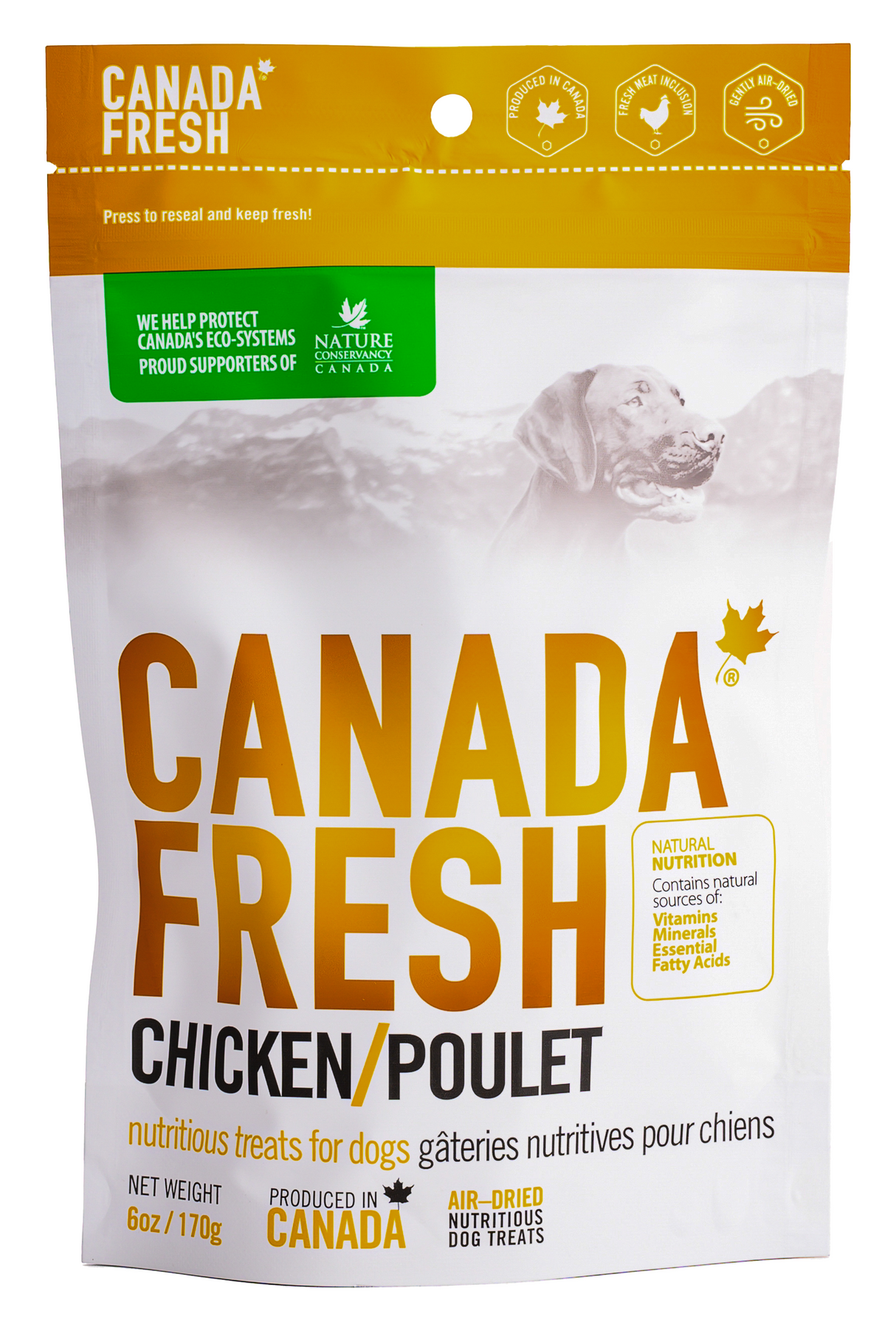 Dog Treats | Canadian Made | Superior Quality | Canada Fresh | Various Flavours | 170 Gr.