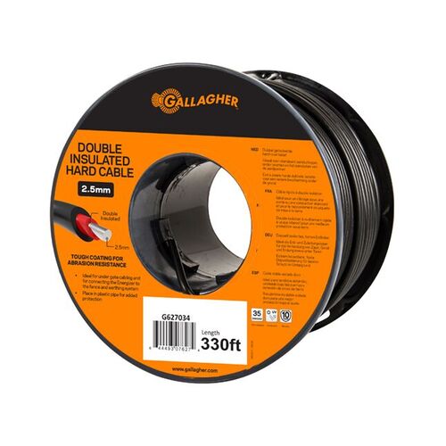 Gallagher Double Insulated Hard Cable