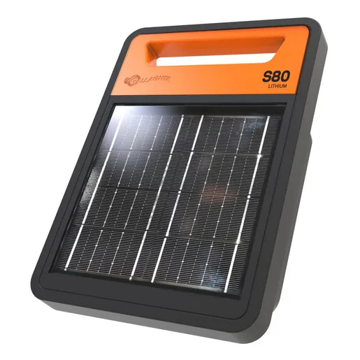 Solar Fence Energizer | S80 | Lithium | .80 Joules | Gallagher G351414
