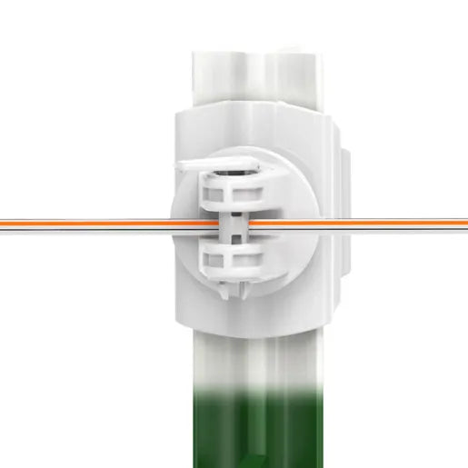 Electric Fence Insulators | Wide Jaw Pinlock | Metal T-Posts | Gallagher G682134