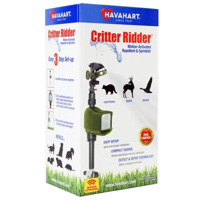 Havahart Critter Ridder Motion Activated Animal Repellent and Sprinkler