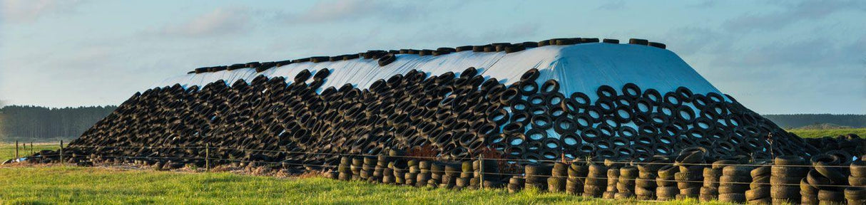 Silage Pit Covers | 5 mil Black/White | Various Sizes