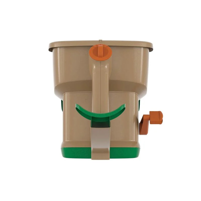 Broadcast Spreader | Seed, Fertilizer & Ice Melter | 3 Pound Capacity | Hand Crank | Scott's Whirl