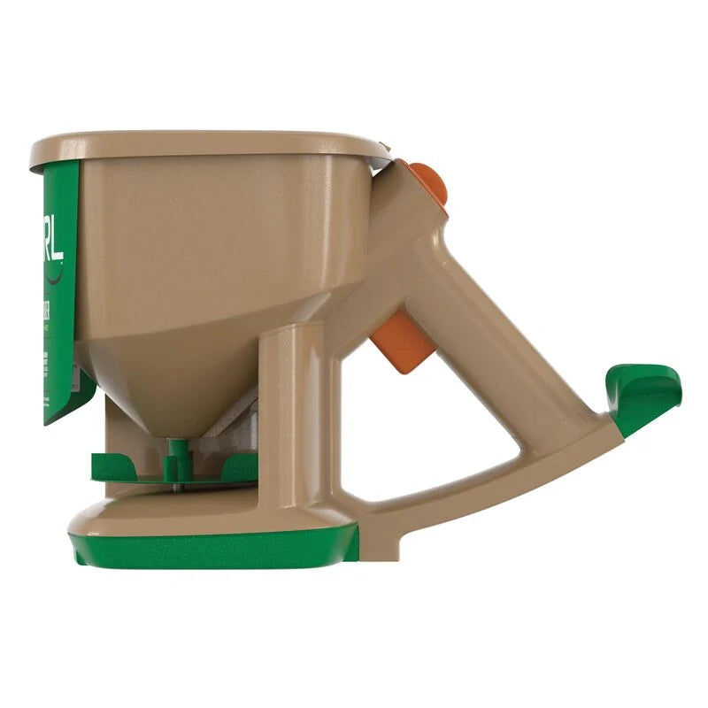 Broadcast Spreader | Seed, Fertilizer & Ice Melter | 3 Pound Capacity | Hand Crank | Scott's Whirl