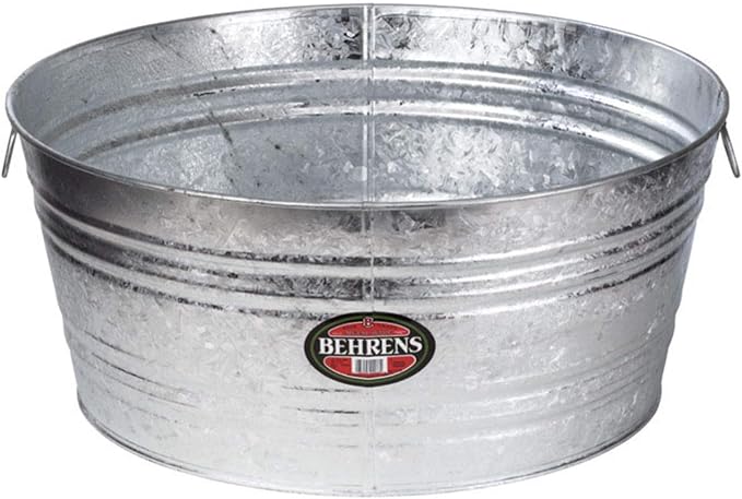 Pail | Galvanized Steel | Round | Various Sizes