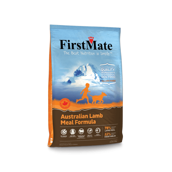 First Mate LID Dog Food with grain and Australian Lamb 5lbs