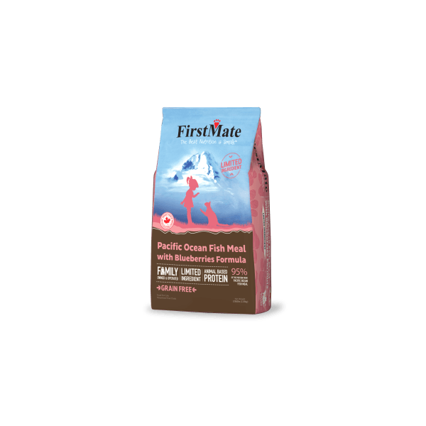 FirstMate Pacific Ocean Fish Meal with Blueberries for Cats