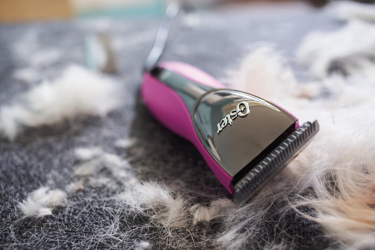 Oster A6 Heavy-Duty 3-Speed Horse Clipper - Slim Ergonomic Design | Purple