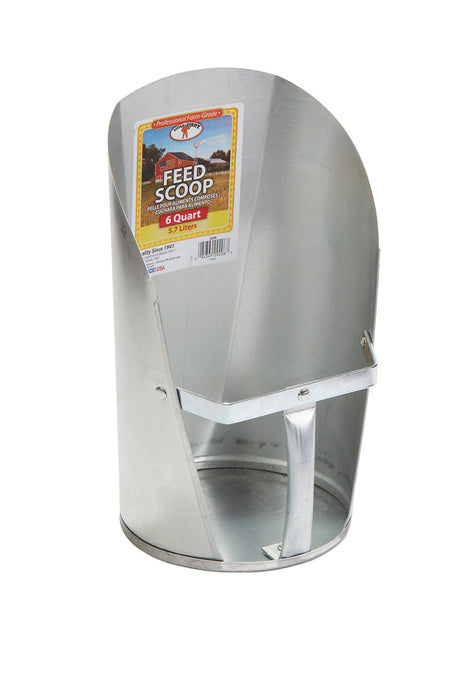 Little Giant Galvanized Feed Scoop 6Qt