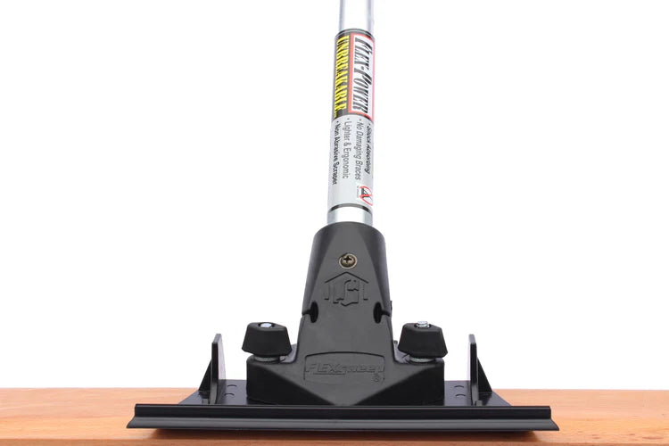 Flexsweep 24" Push Broom - Coarse Bristle Heavy-Duty Sweeper