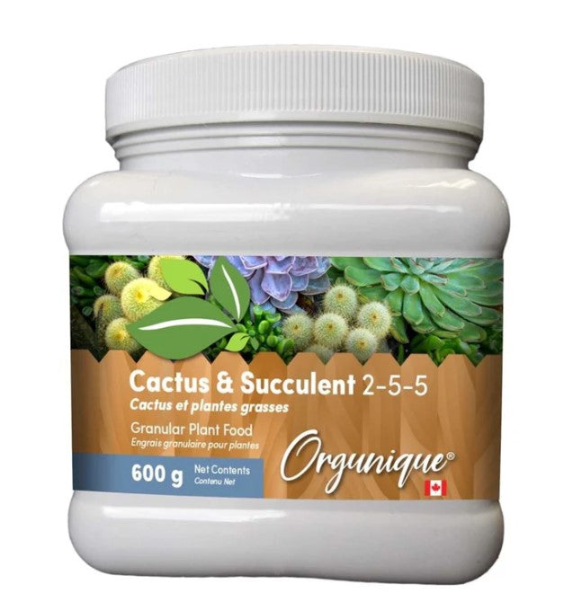 Cactus & Succulent 600Gm Orgunique 2-5-5+11.5Ca