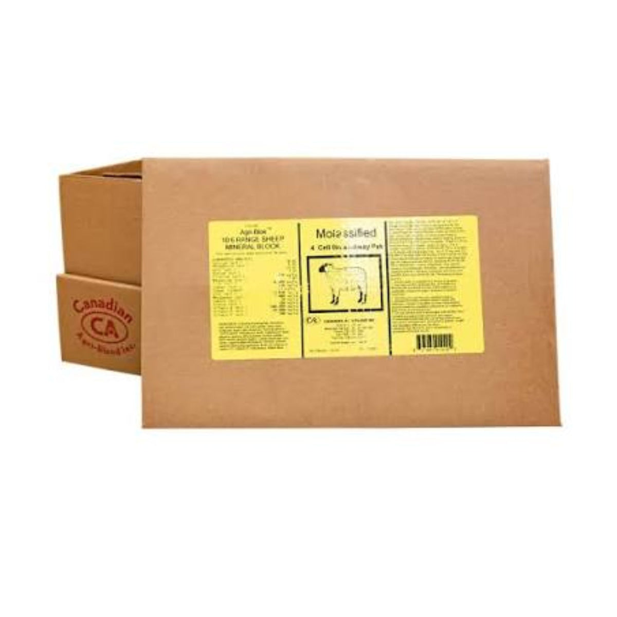 Canadian Agri-Blend Agri-Blok 10:6 Sheep Mineral Block | 2.5kg