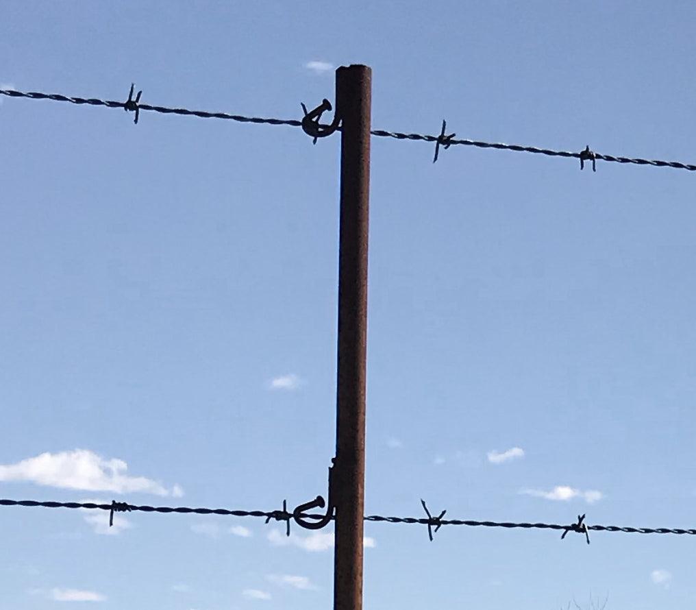 Metal Fence Post | One Time | Heavy Duty | 7 Foot