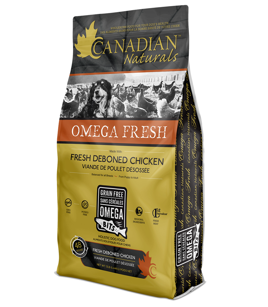 Canadian Naturals - Omega Fresh Deboned Chicken Recipe for Dogs