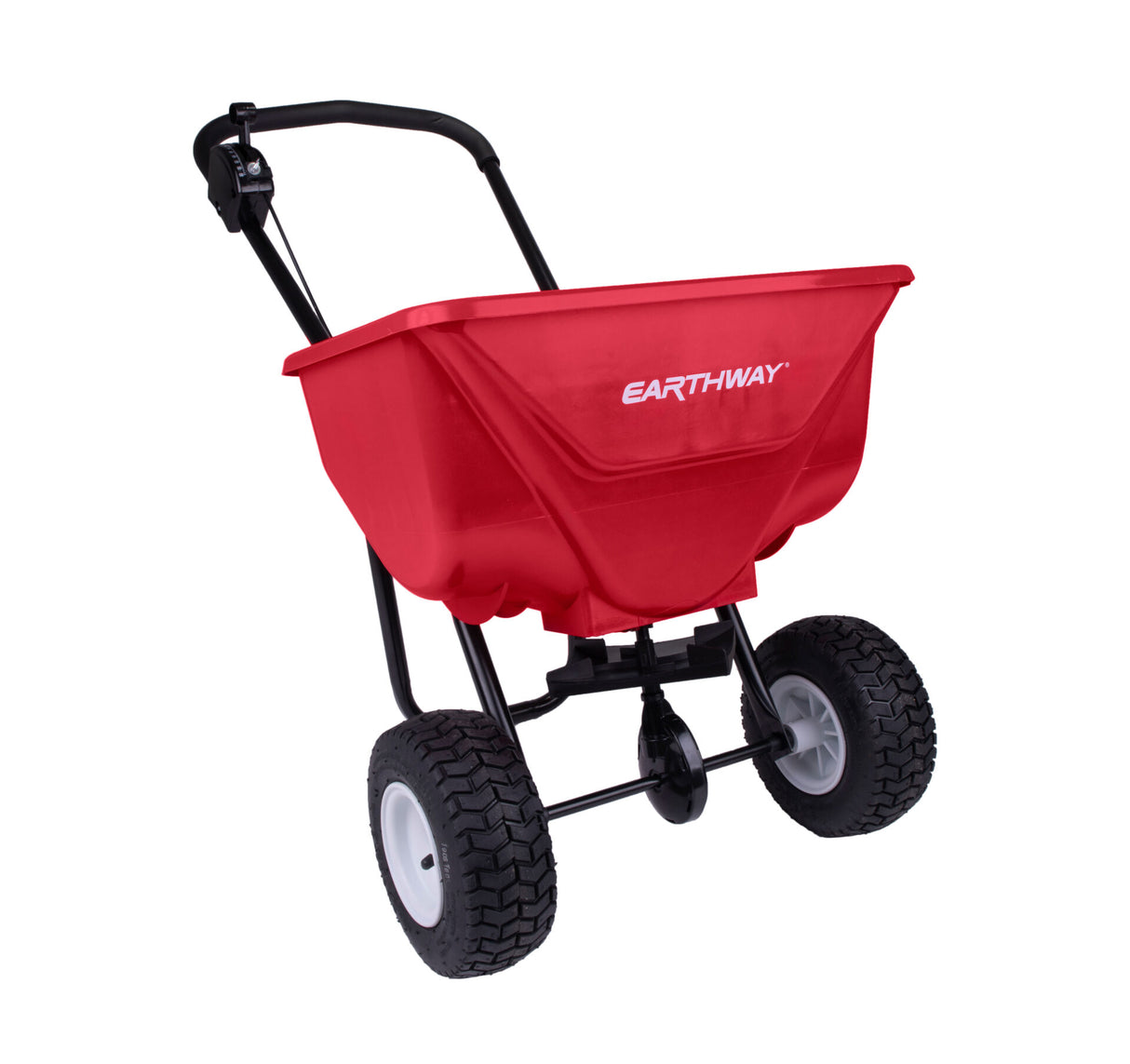 Broadcast Spreader | Seed, Fertilizer & Salt | 65 Pound Capacity | Earthway 2030 Single