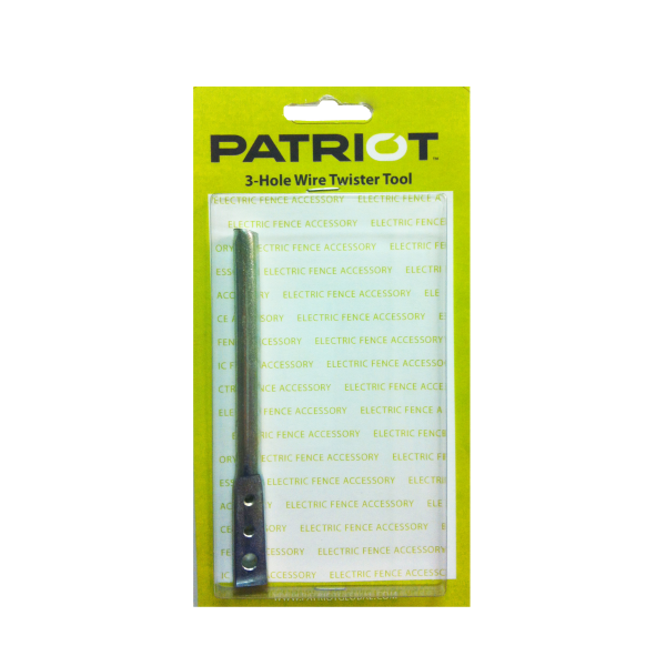 Patriot 3-Hole Wire Twister - High Tensile Fence Wire Tool