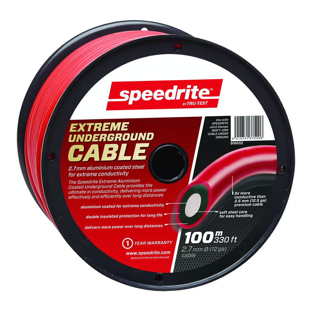 Speedrite Extreme Underground Cable | 100M | Electric Fence Lead-Out Cable