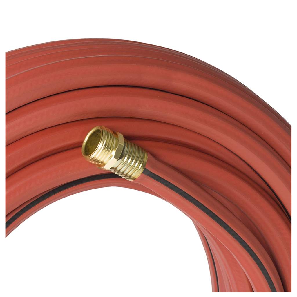 Garden Hose | Premium Rubber | 3/4" x 100' | Holland Farm House Red