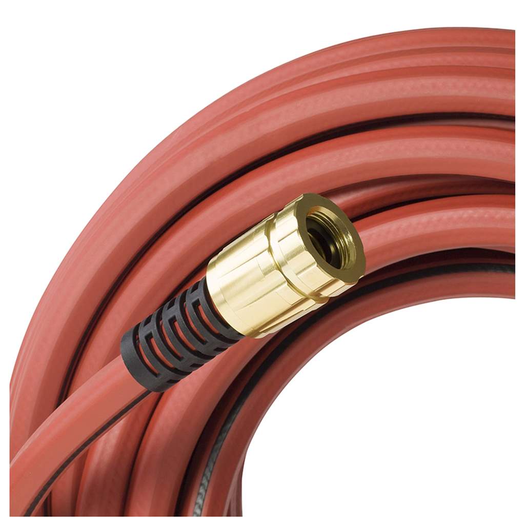 Garden Hose | Premium Rubber | 3/4" x 100' | Holland Farm House Red