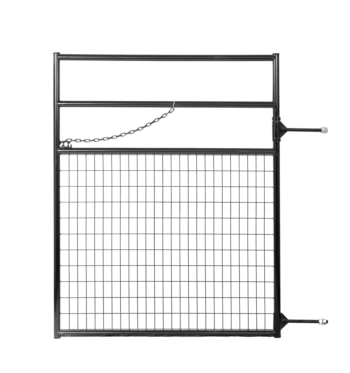 Gates | Square Corner | Black Mesh | Deer Gate | 90" x various lengths