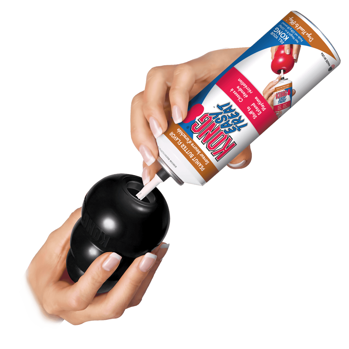 Kong Extreme Treat Dispensing Toys for Dogs Black