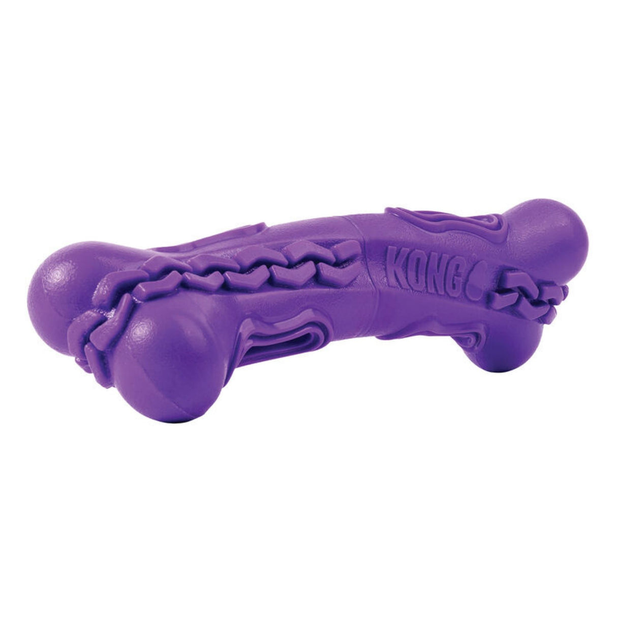 KONG Squeezz Flex Bone Dog Toy | Medium