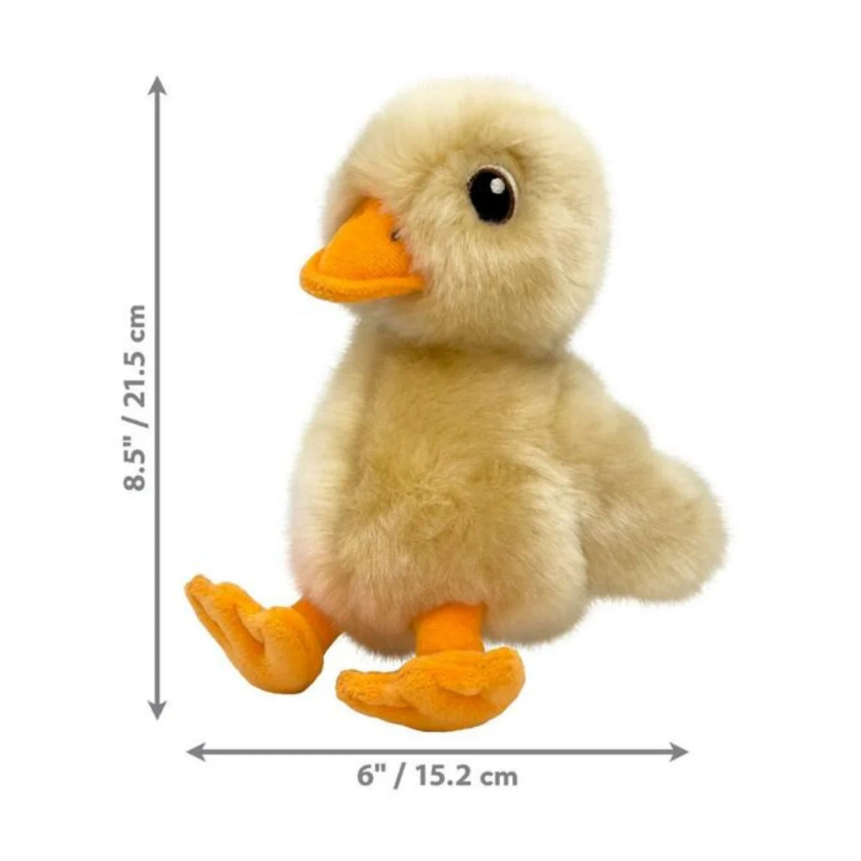 KONG Tough Duck Plush Dog Toy | Medium
