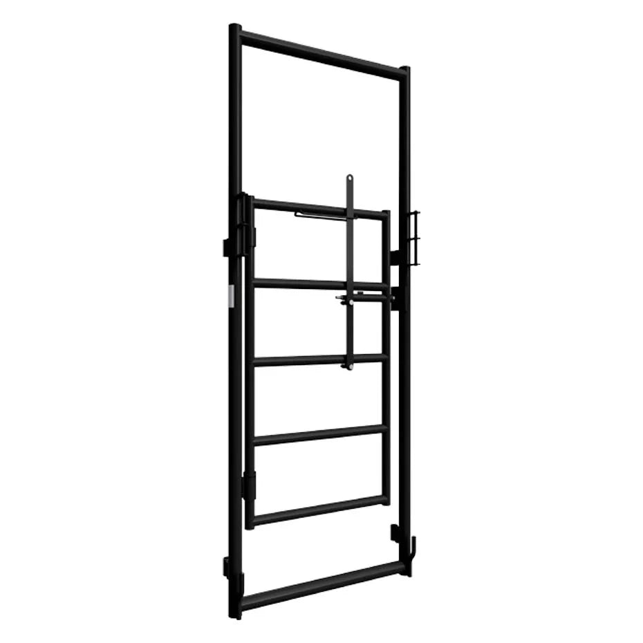 High Pole Gate | Medium Duty | 7' 8" x 5 Rail | Horseback Latch | 2W Lemsco Series