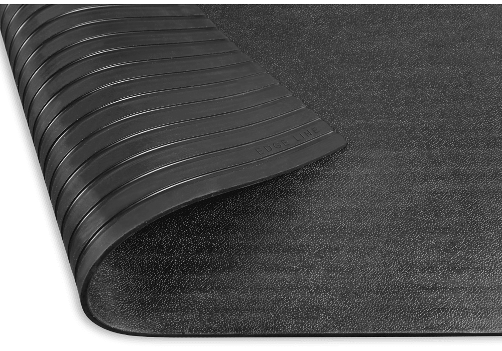 Edge Ribbed Rubber Stall Mats 4' X6' X 3 4