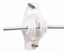 Gallagher Wood Post Wide Jaw Claw Insulator 25pk