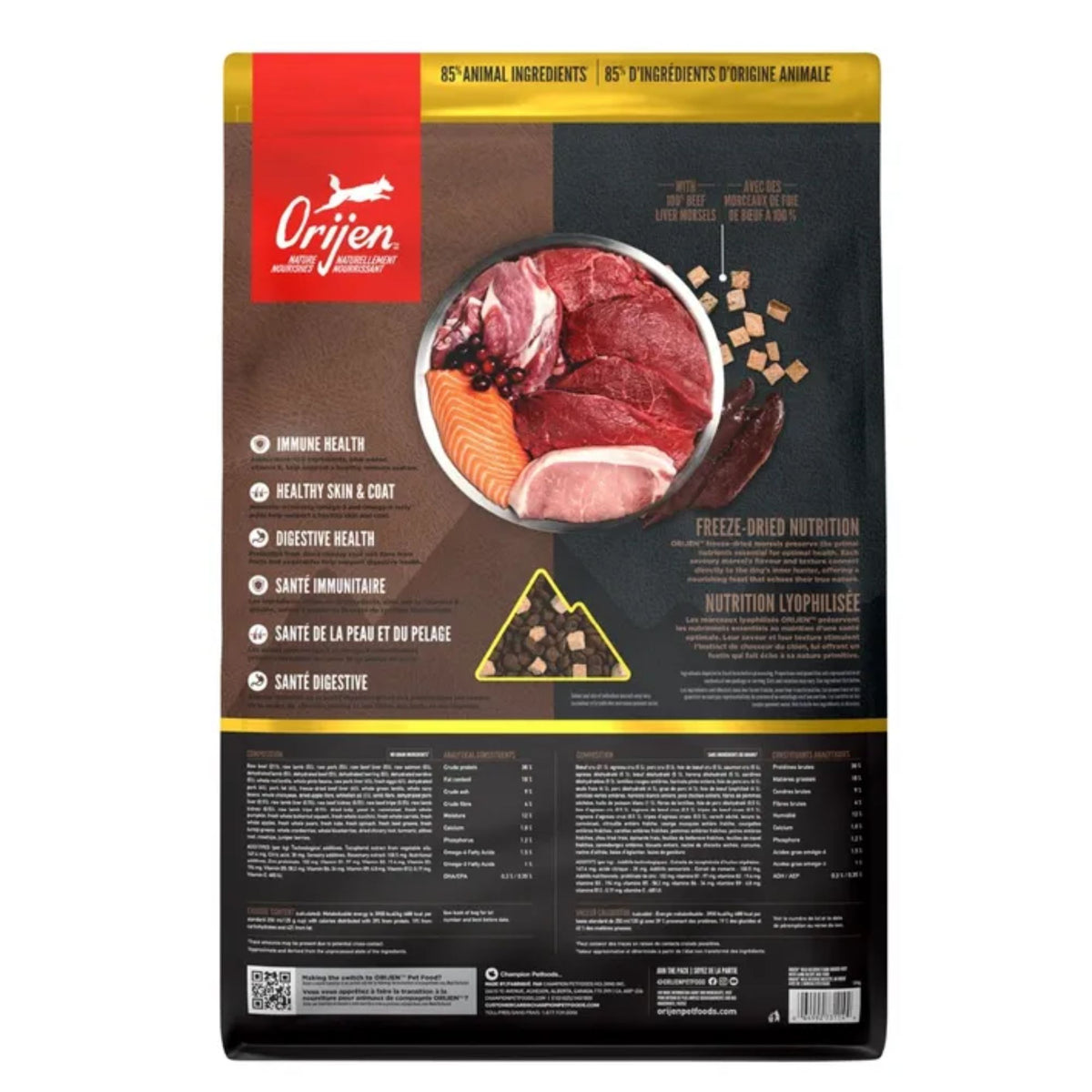 Orijen Wild Reserve Farm-Raised Beef & Lamb Dry Dog Food