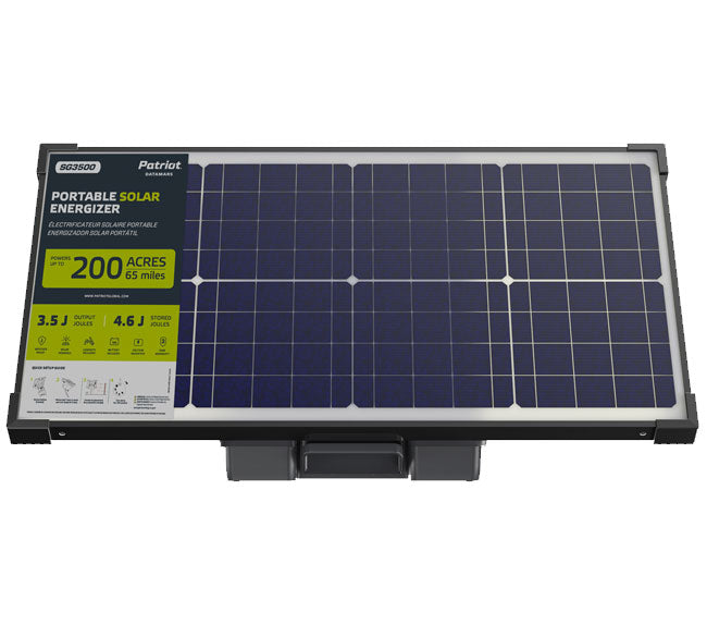 Solar Fence Energizer | Solargard 3500 | 3.5 Joule Output | Patriot SG3500