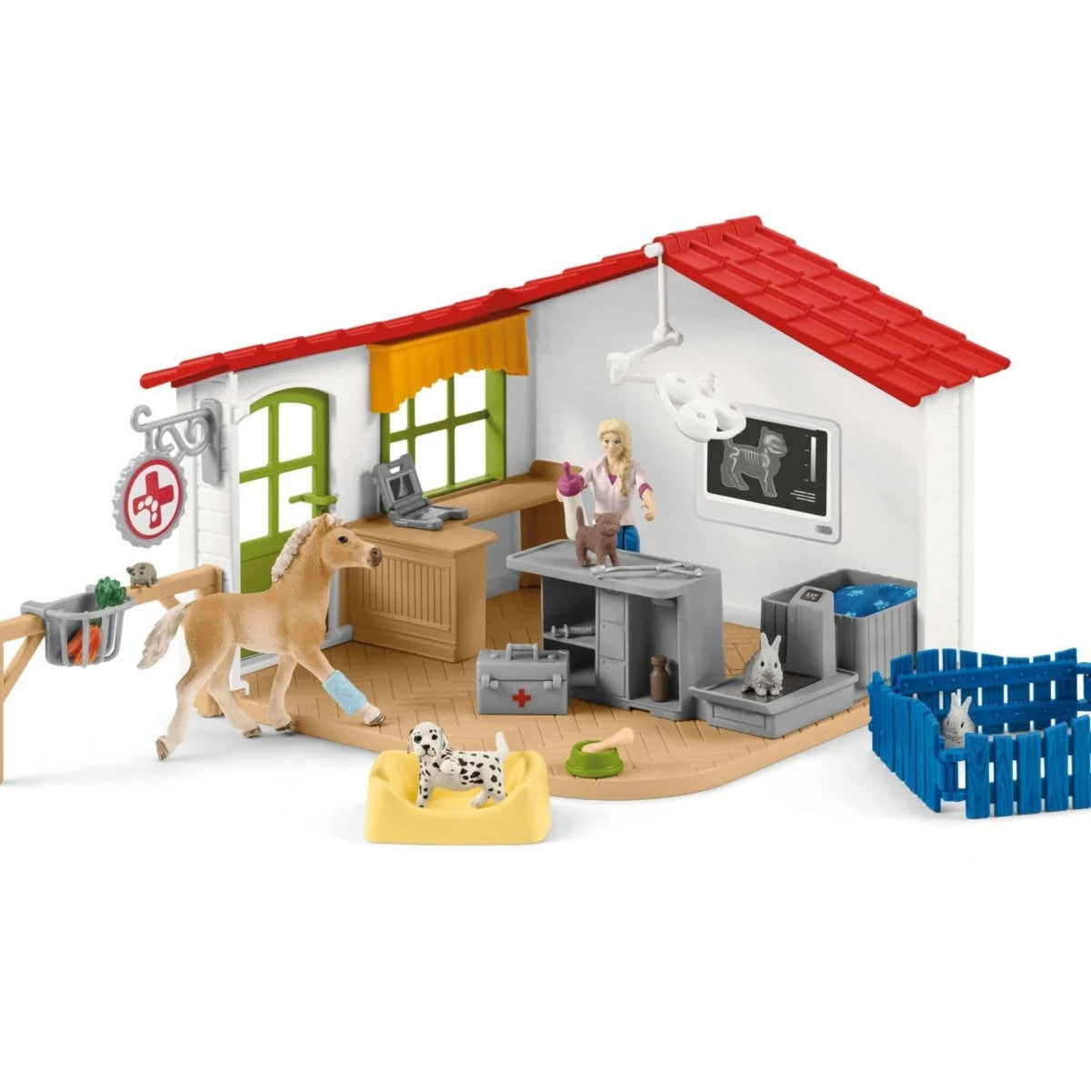 Schleich | Farm World | Veterinarian Practice with Pets | Farm Animal Toys