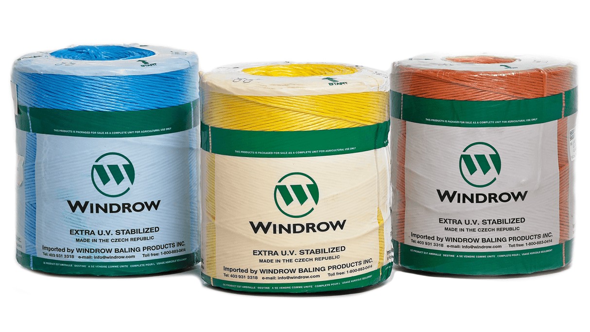 Windrow baling twine for small square, Round bale and Big square bales