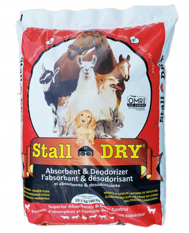 Stall Dry Deodorizer Bag 40lbs