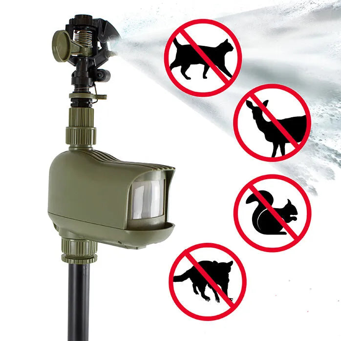 Animal Repeller | Motion Activated Sprinkler | Critter Ridder Easy Step