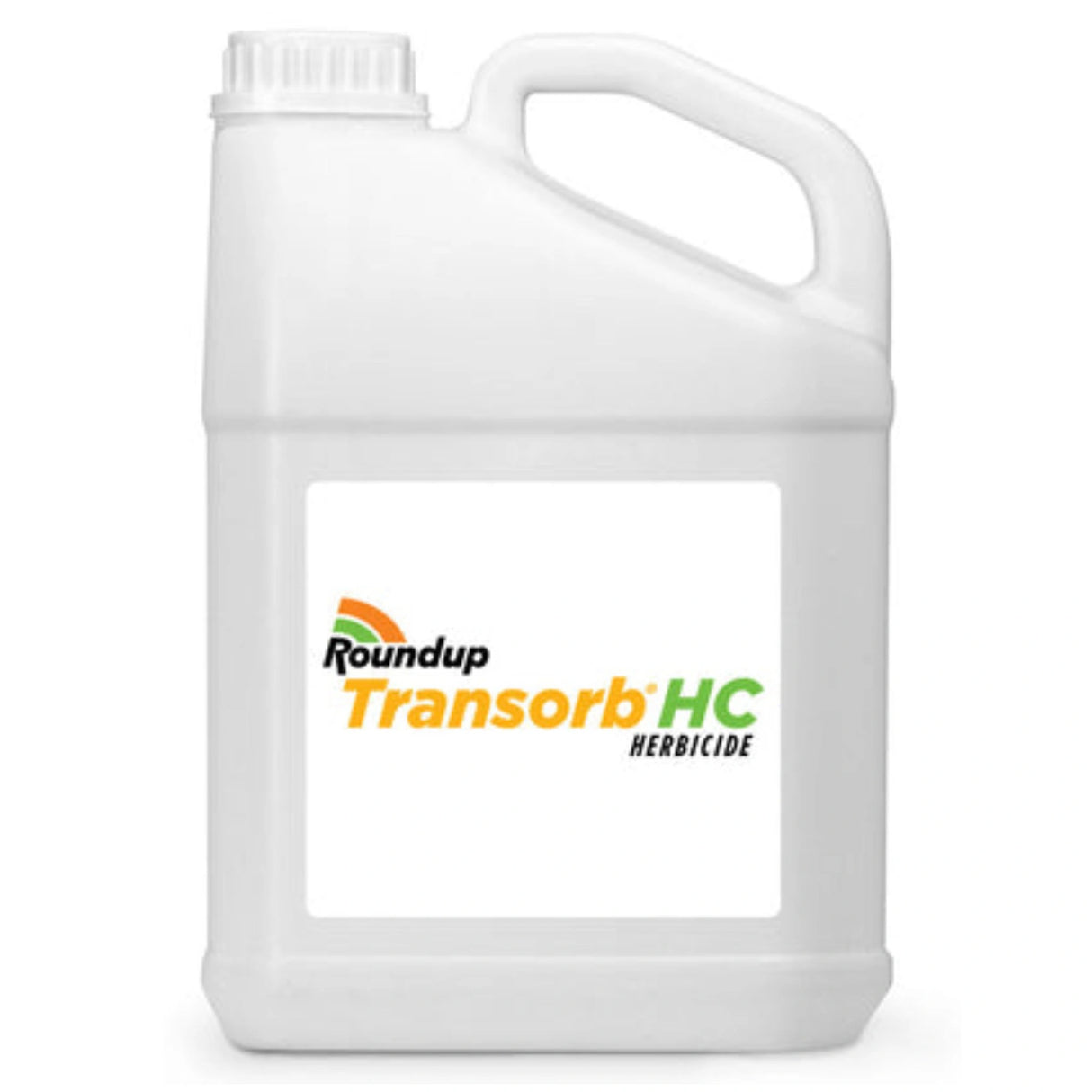 Front view of Bayer herbicide container on a white background