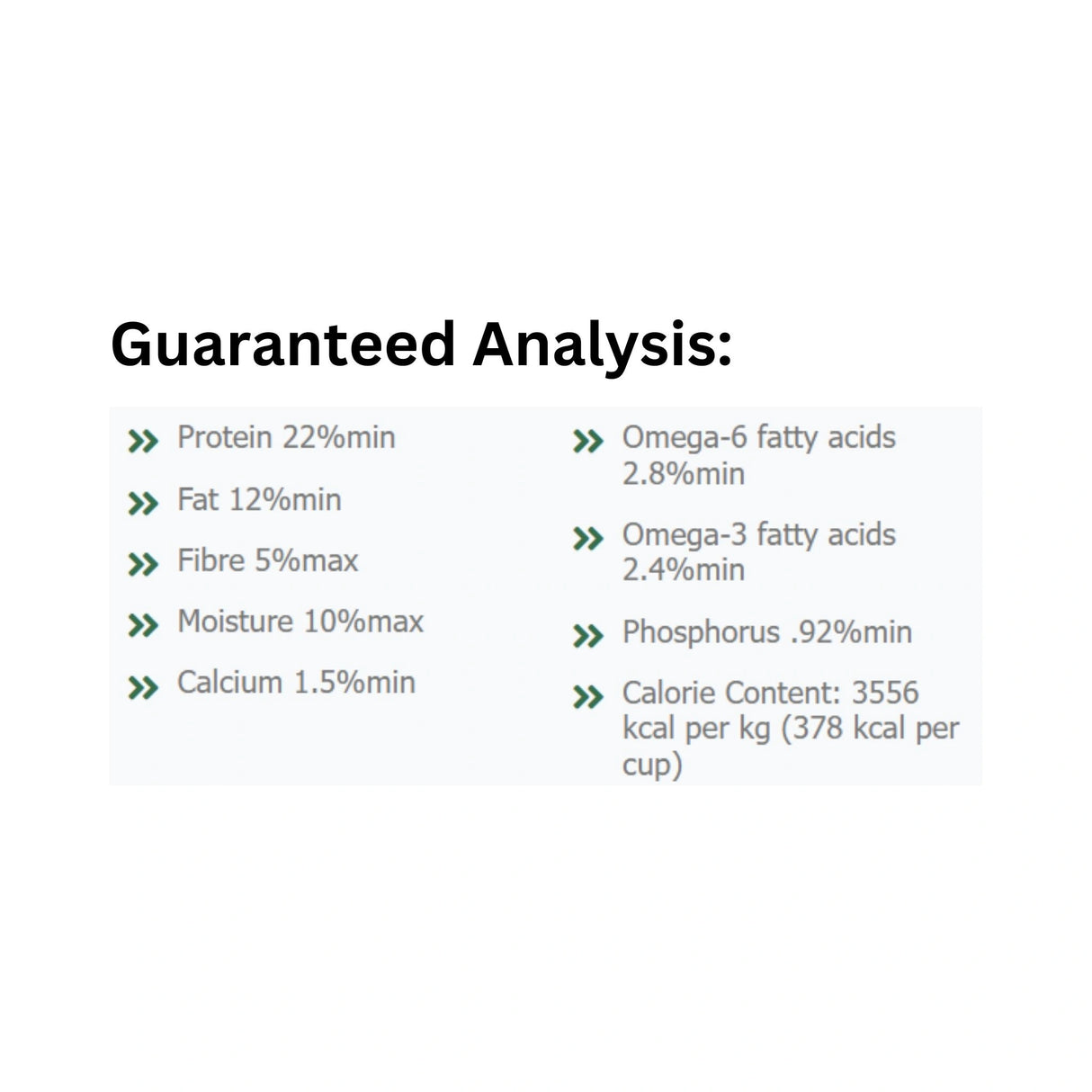 A detailed nutritional analysis of Canadian Naturals Lamb and Brown Rice Recipe Dog Food