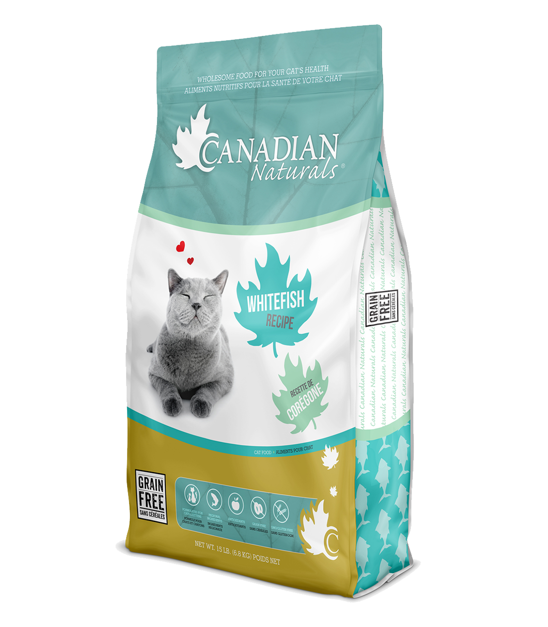Canadian Naturals - Grain Free Whitefish Cat Recipe