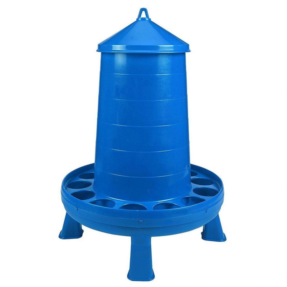 Little Giant chicken feeder on a white background, Kamloops, British Columbia